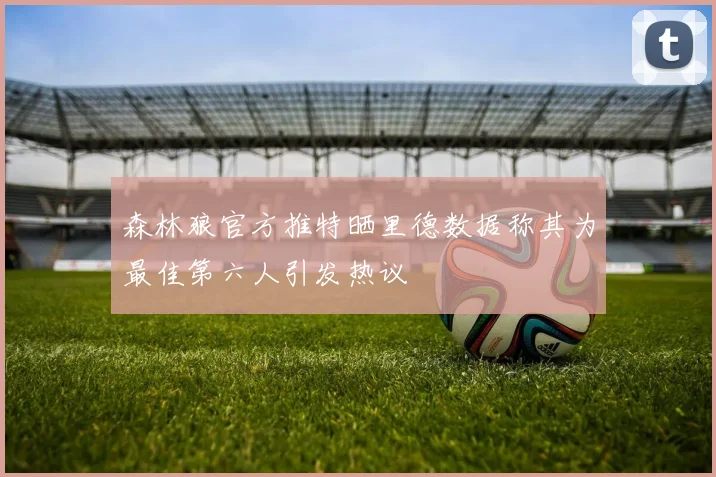 森林狼官方推特晒里德数据称其为最佳第六人引发热议